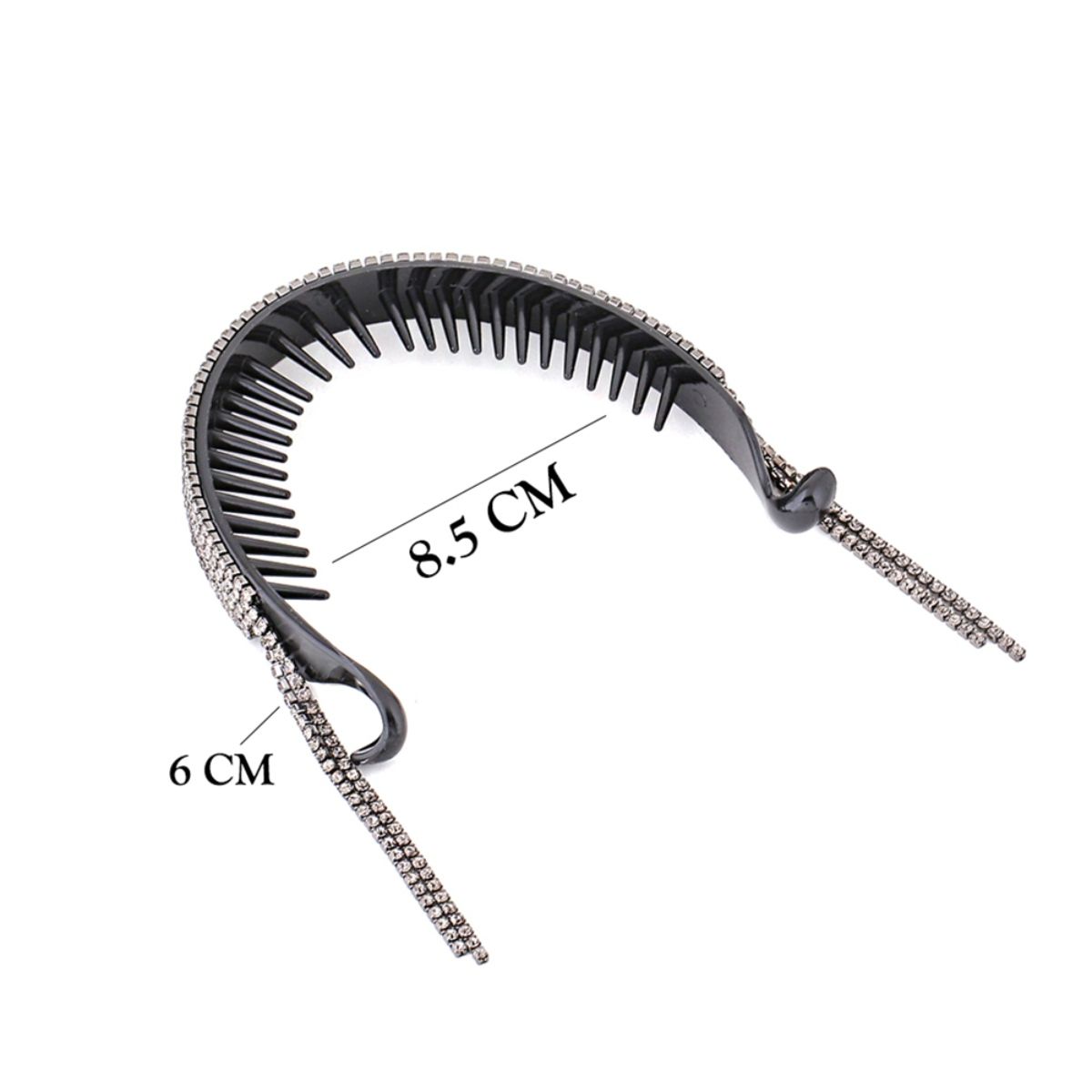 Yellow Chimes Rhinestone Crystal Tassel Claws for Hair Buns Clips Buy Yellow Chimes Rhinestone