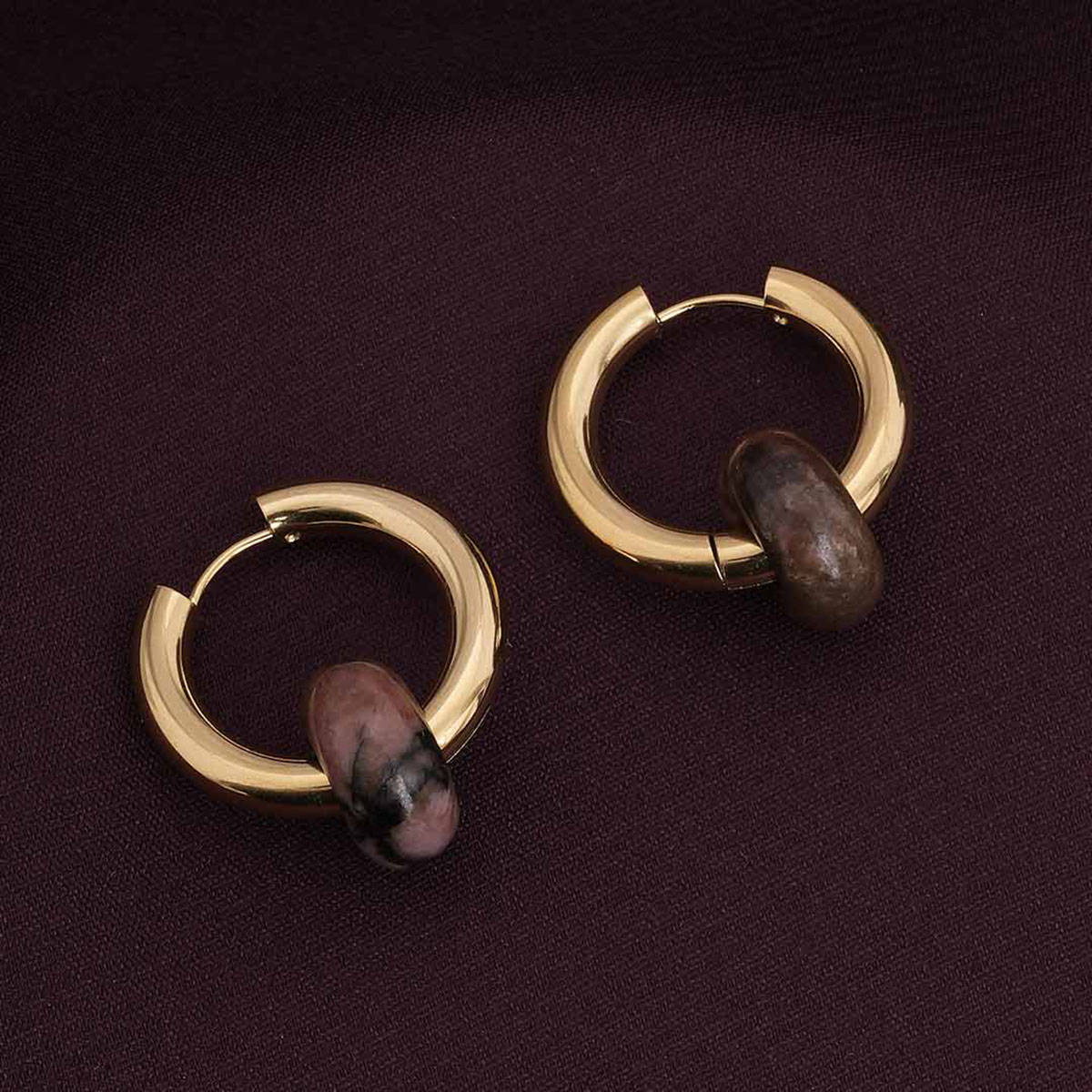 Palmonas Brown Acrylic Drop Earring For Womens