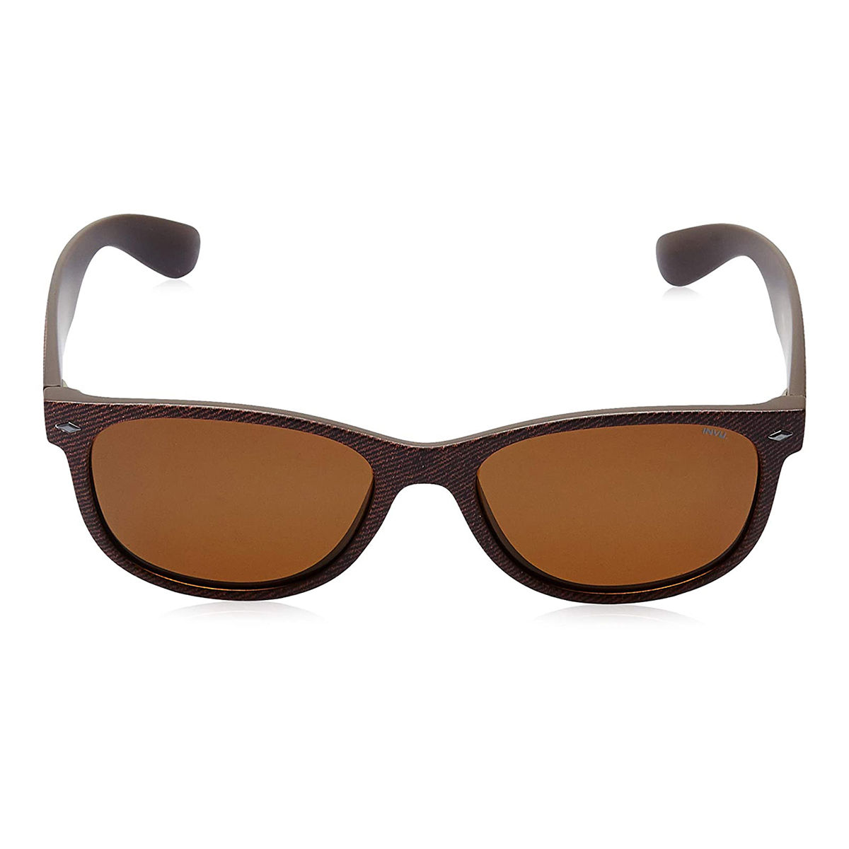 Invu Sunglasses Rectangular Sunglass With Brown Lens For Men