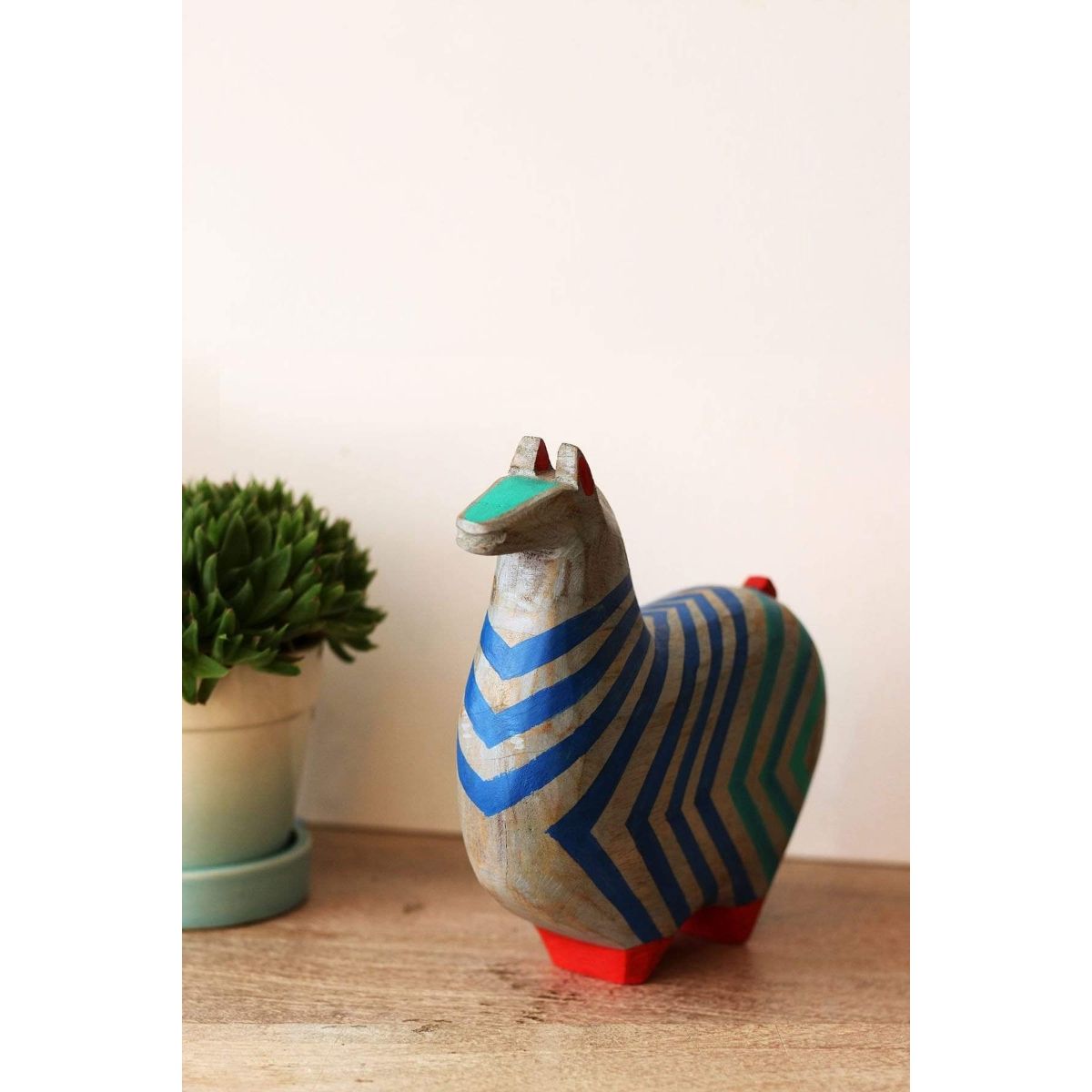 Freedom Tree Zaza The Zebra Wood Animal Figurine: Buy Freedom Tree Zaza ...