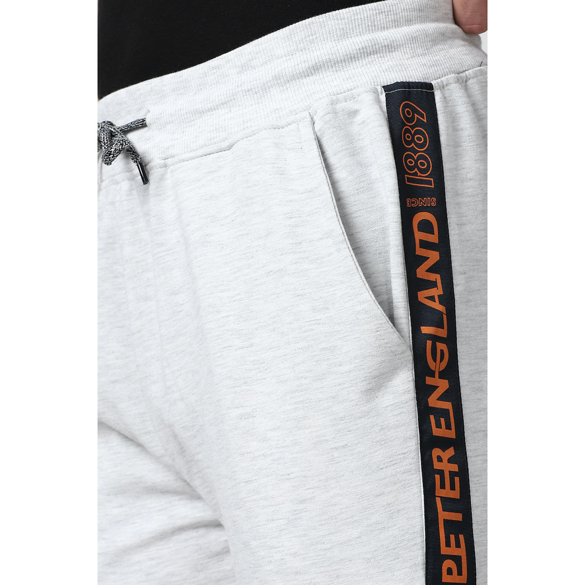 Peter England Men's Regular Track Pants (PETPNTYL521618_Black_S) :  Amazon.in: Clothing & Accessories