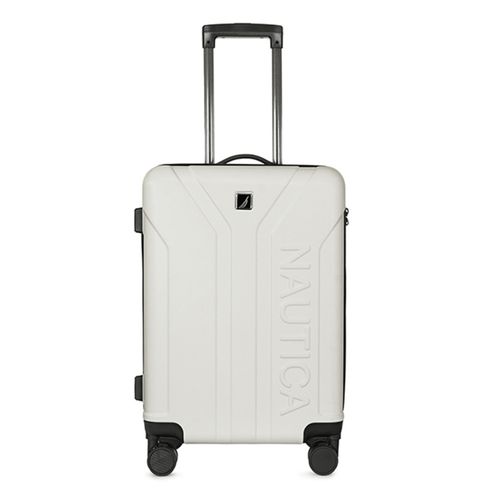 Buy Nautica Unisex ABS 20 Trolley Bag White Online