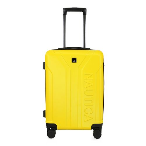 Buy Nautica Unisex ABS 20 Trolley Bag Yellow Online