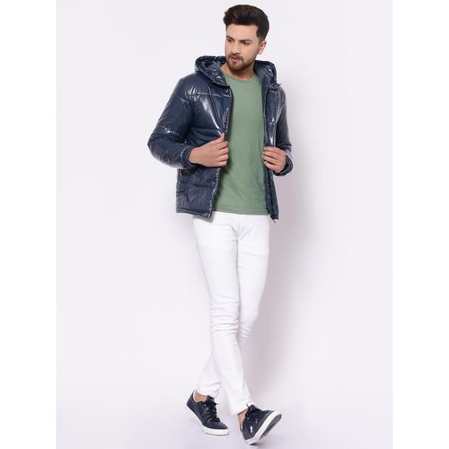 Redtape Silver Jacket Mode By Red Tape Girls Silver-Coloured Solid