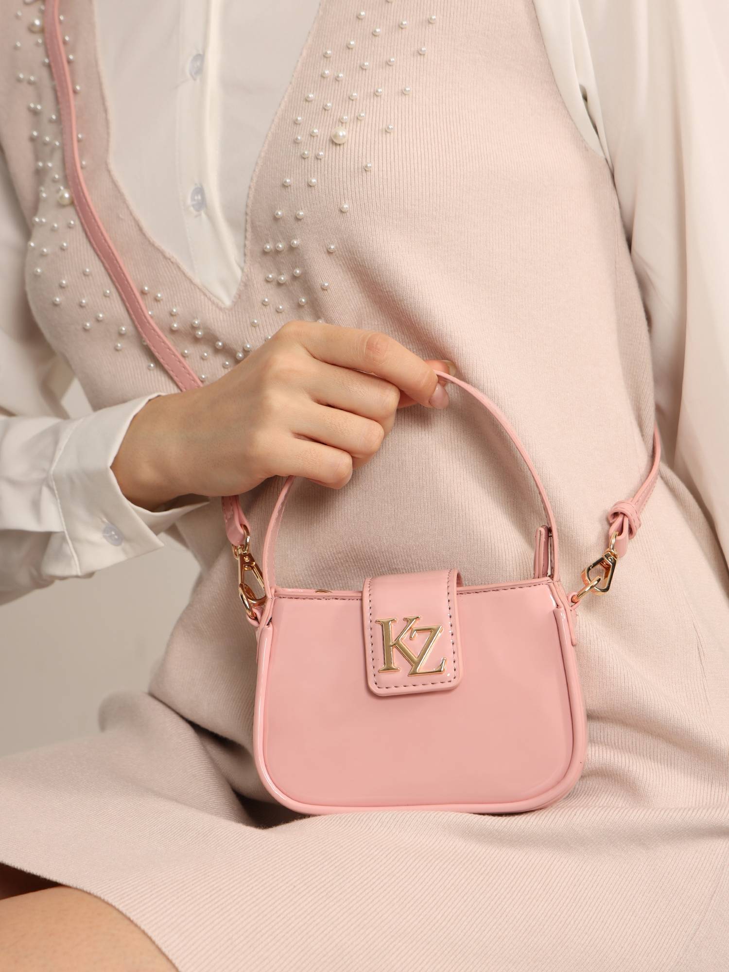 Kazo The Lulu Mini Bag Pink