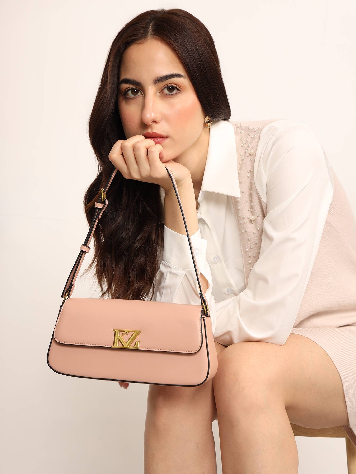 Kazo The Torus Shoulder Bag Pink