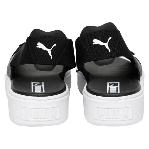 Buy Puma Platform Leather Women's Black Sandals Online