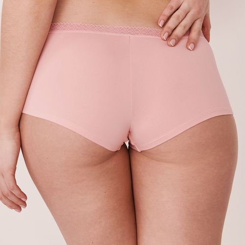 Buy La Vie En Rose Lace Detail Super Soft Boyleg Panty online