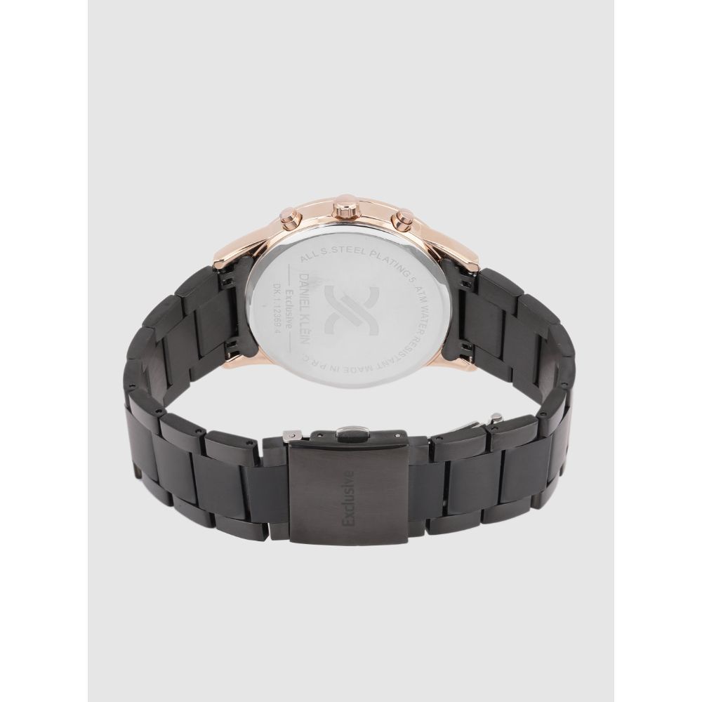 Daniel Klein Exclusive Multifunction Black Dial Watch main image 1