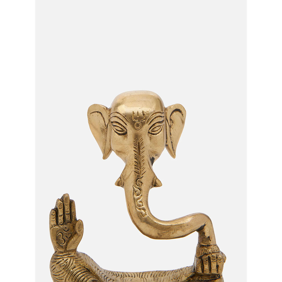 Buy DecorTwist Lord Ganesha Table Top Idol Gold Online