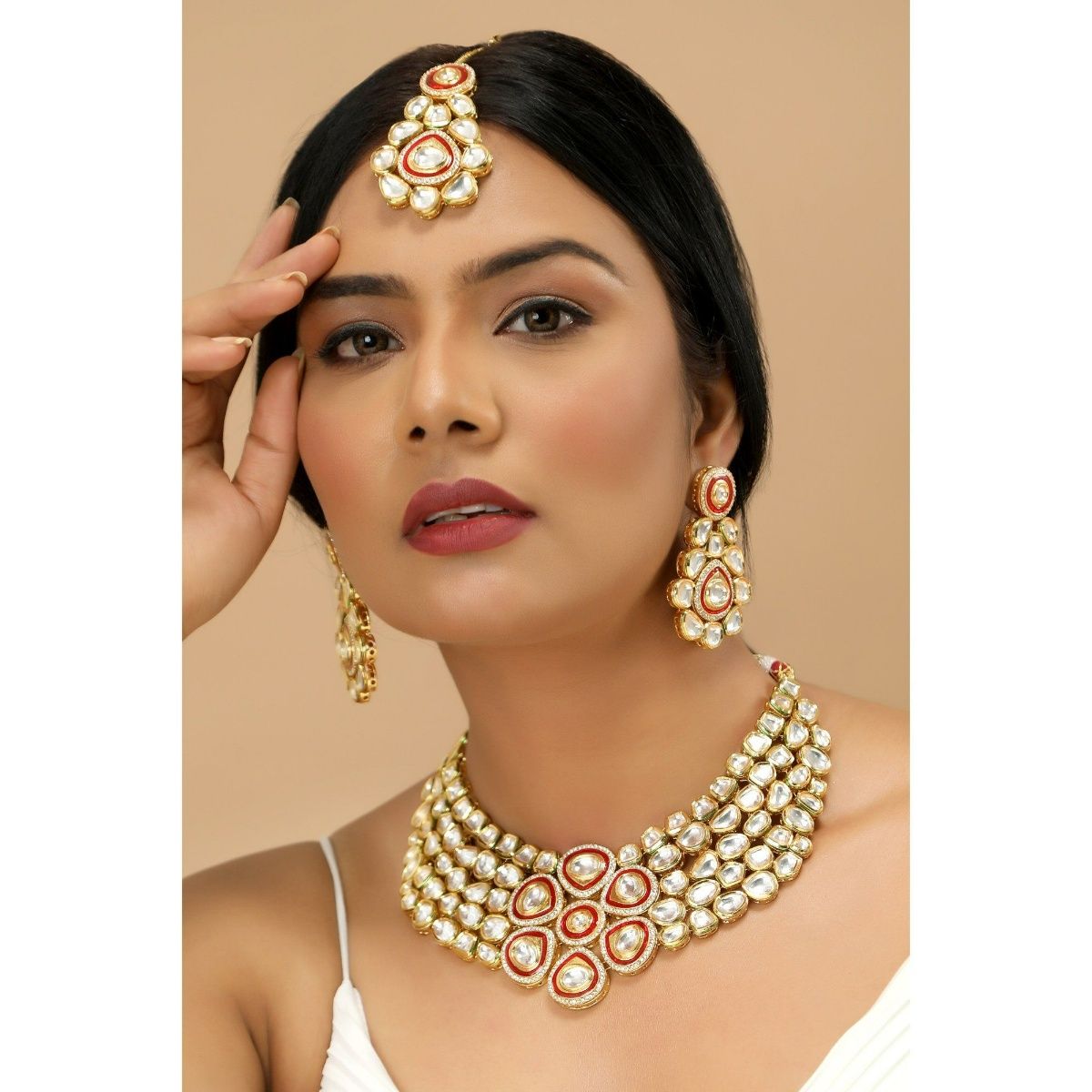 Nykaa necklace set Clearance