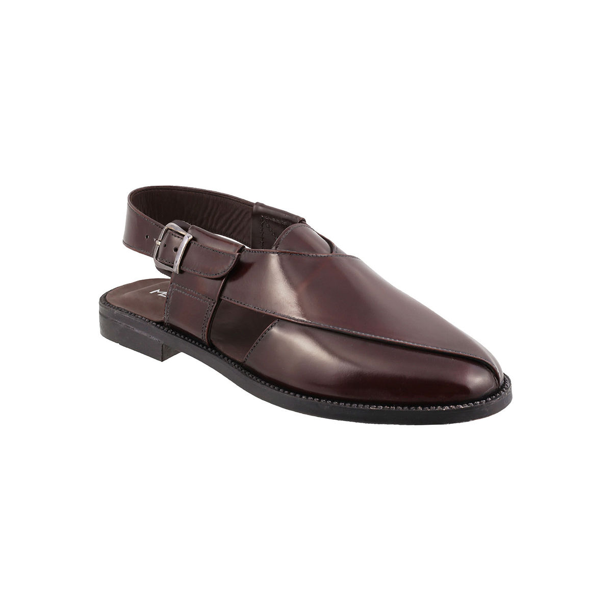 Metro Men's Ethnic Footwear Leather Pathani Black : Amazon.in: Shoes &  Handbags