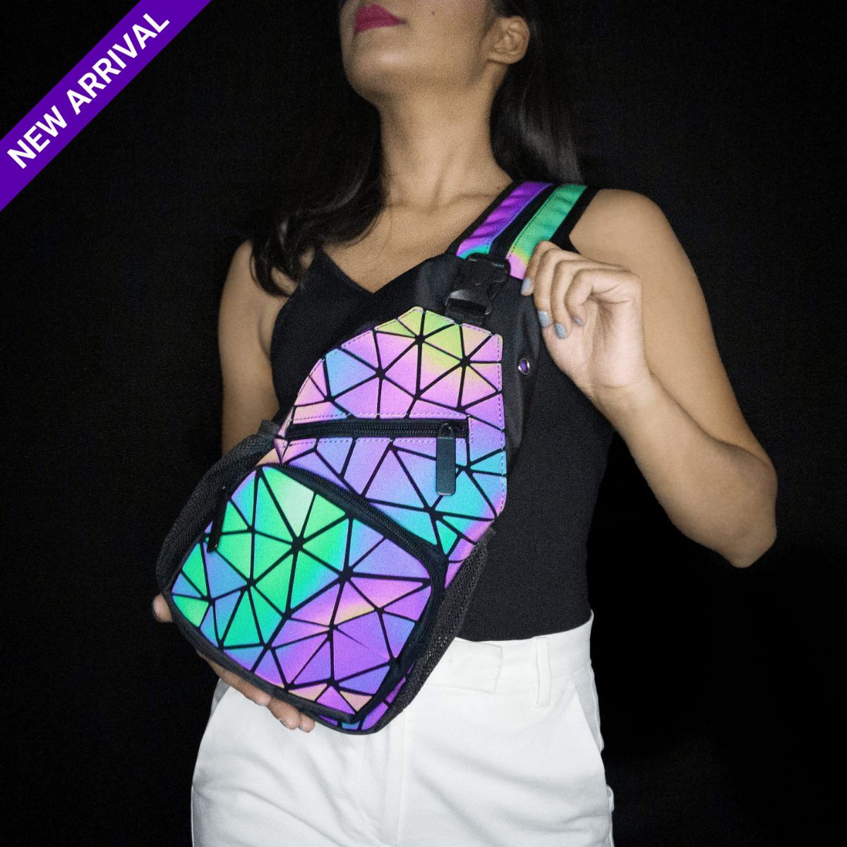 lumos holographic backpack