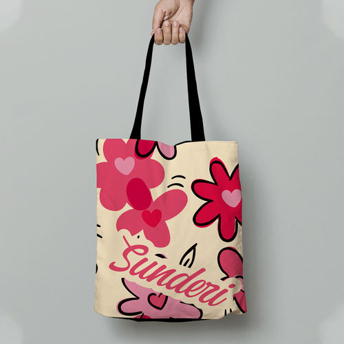 Crazy Corner Xoxo Pink Tote Bag (White) At Nykaa, Best Beauty Products Online