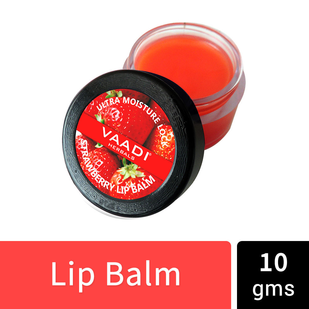 Vaadi Herbals Lip Balm - Strawberry & Honey: Buy Vaadi Herbals Lip Balm ...