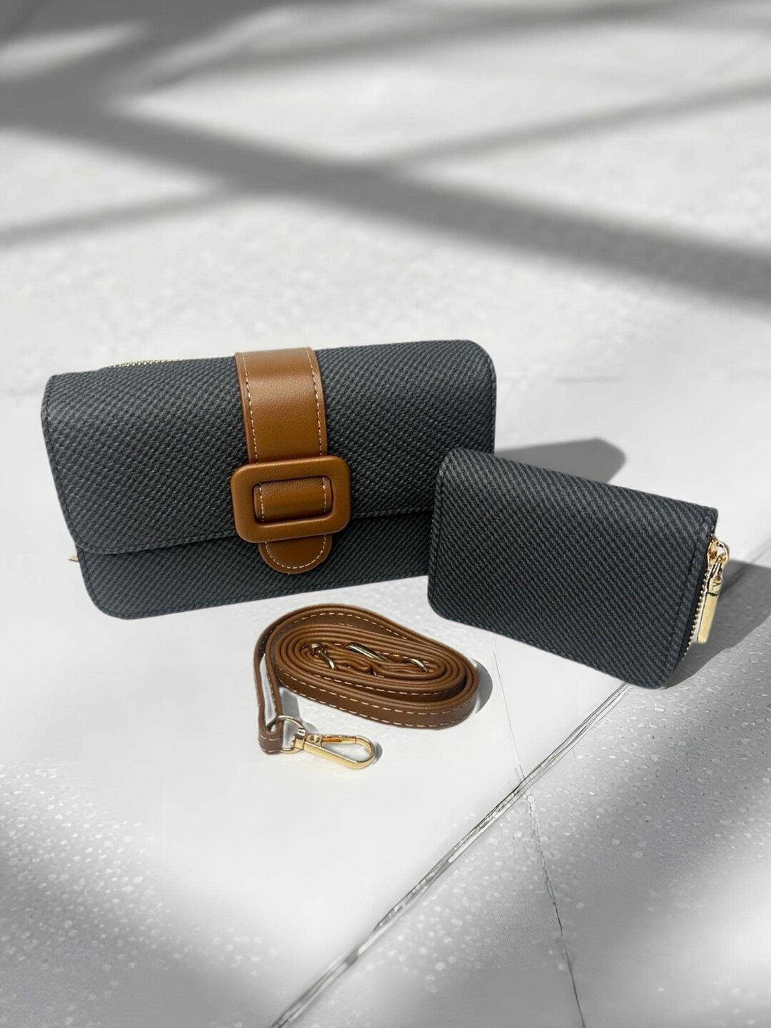 CrossKulture Black Women’s Crossbody Sling Bag