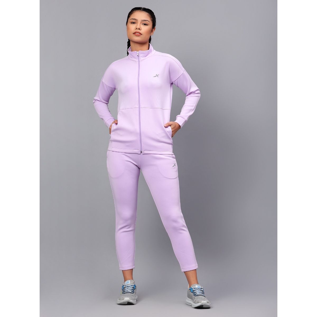 Lavender tracksuit online womens