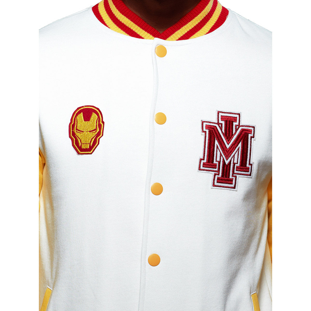 Buy The Souled Store Official Iron Man Varsity Jacket Jackets For Mens