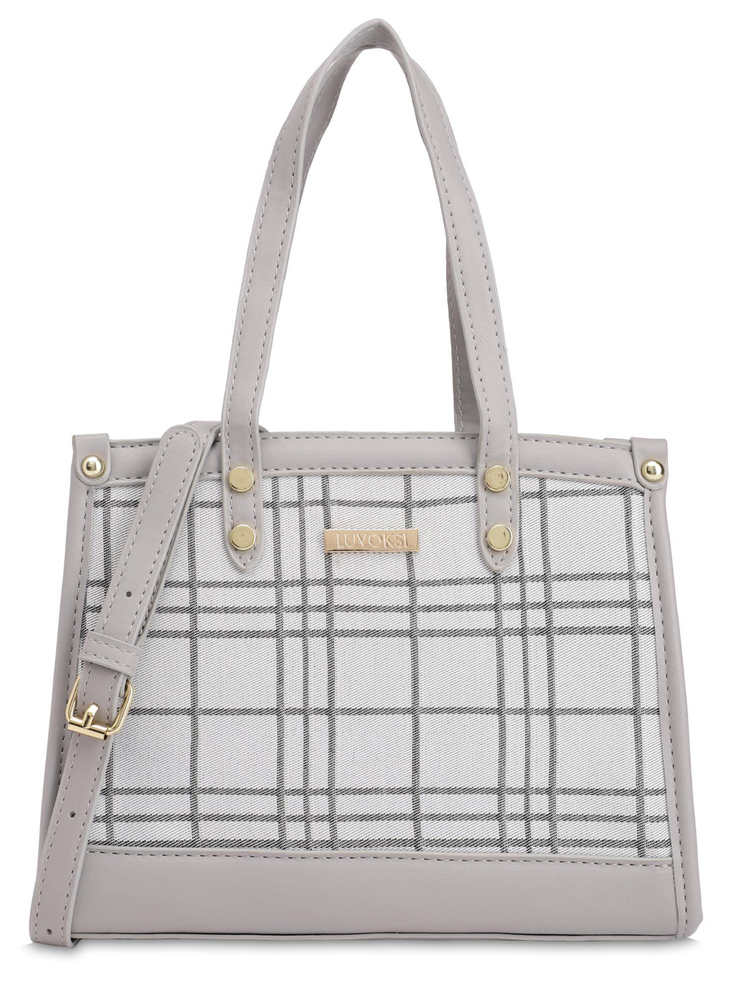 LUVOKSI Casual Tote Bag Grey