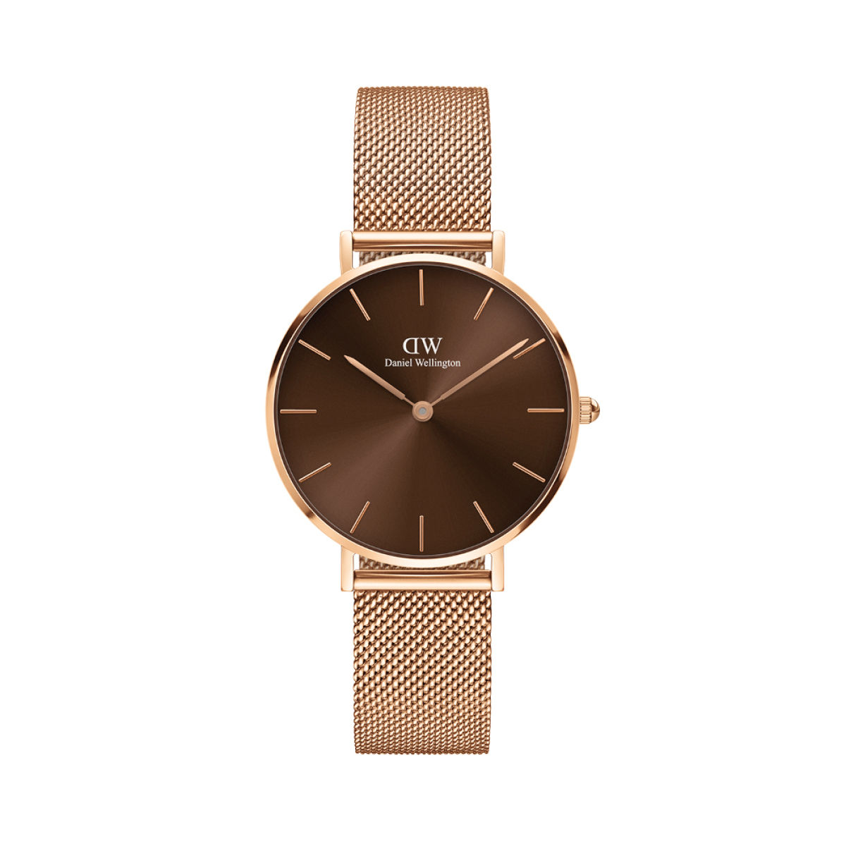 Watch  Rose gold Milanese mesh Bracelet and free leather bracelet