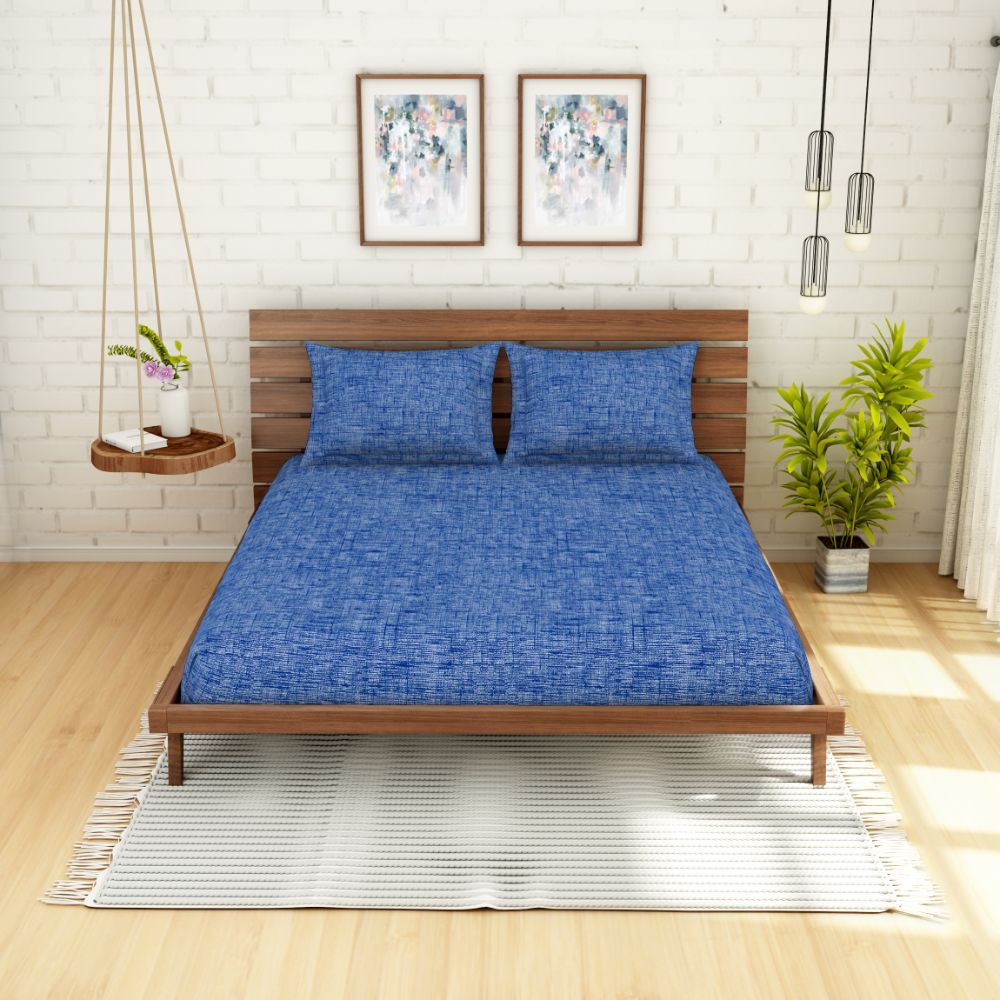 Buy Spaces HYGRO TEXPRESSION King Bed sheets 200 TC Online