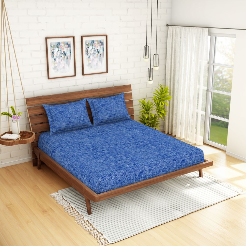 Buy Spaces HYGRO TEXPRESSION King Bed sheets 200 TC Online