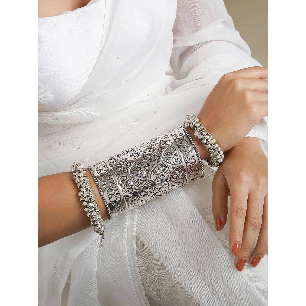 Teejh Anubha Stacked Bracelet (Set Of 3)