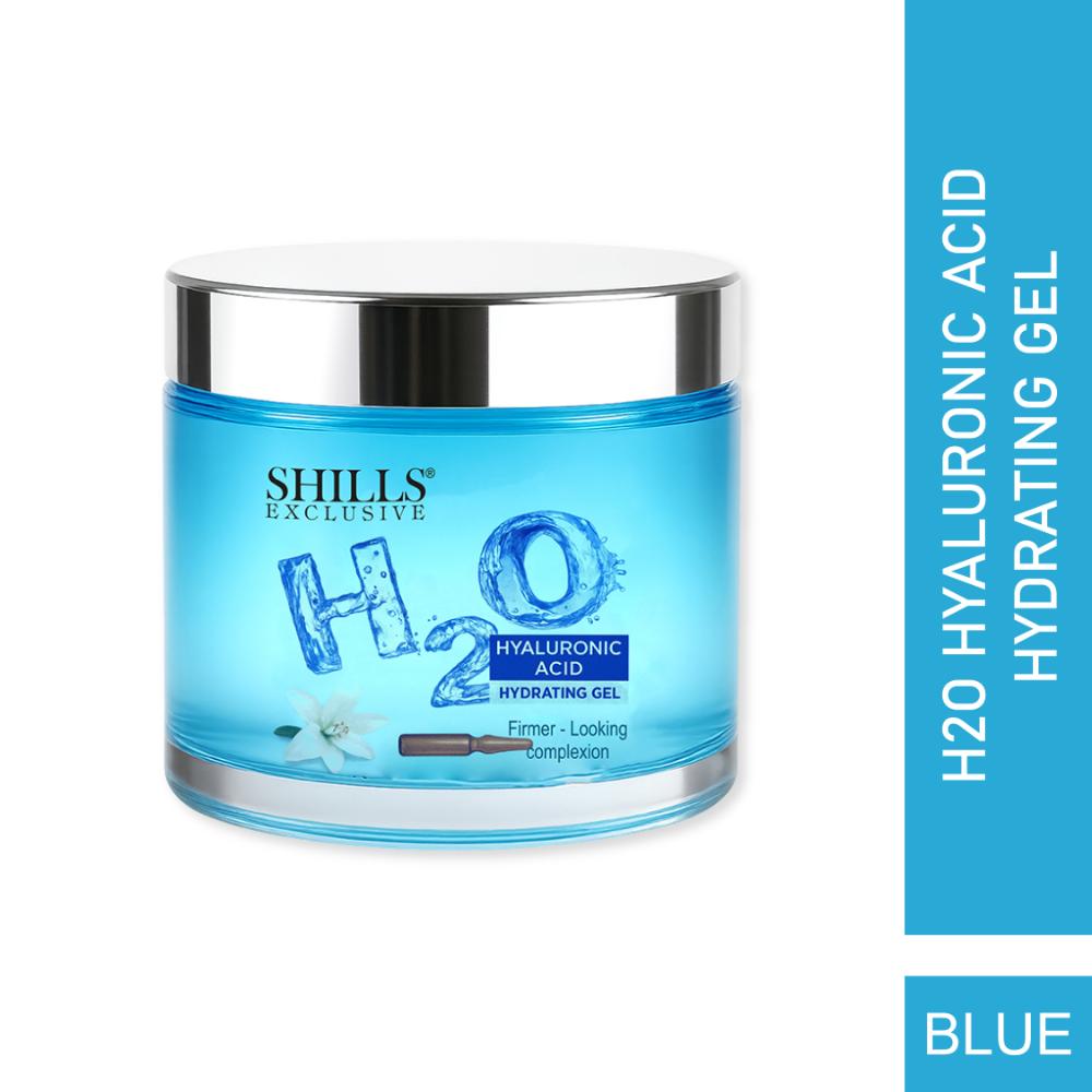 Buy Shills Exclusive H2O Hyaluronic Acid Hydrating Gel - Blue Online