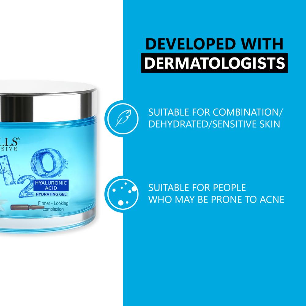 Buy Shills Exclusive H2O Hyaluronic Acid Hydrating Gel - Blue Online