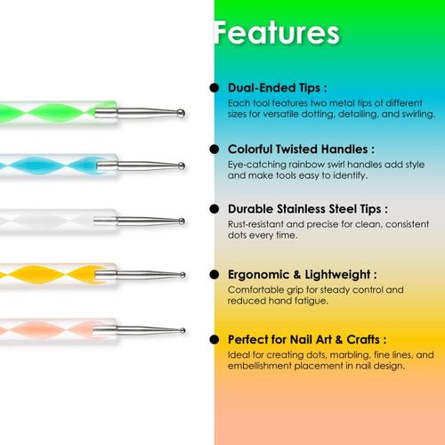 Buy Shills Professional Nail Dotting Tool Set Online