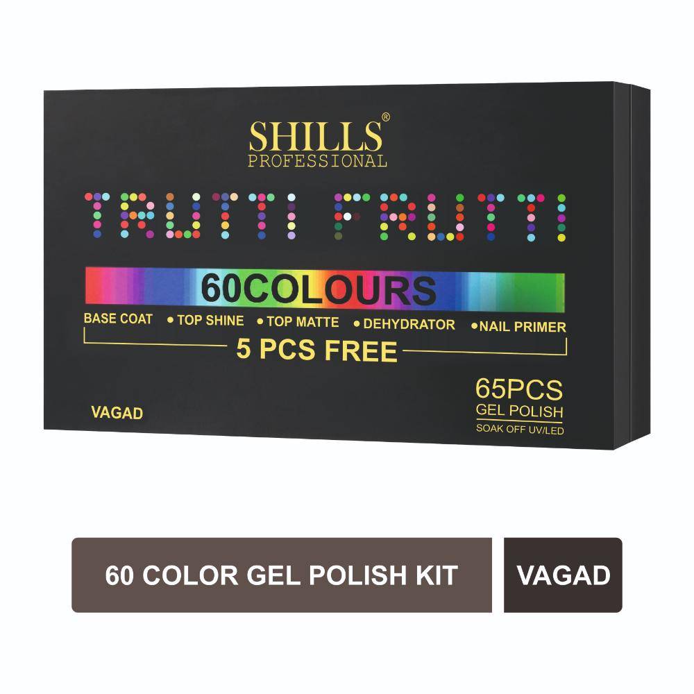 Shills Professional Nail Gel Polish Kit VAGAD