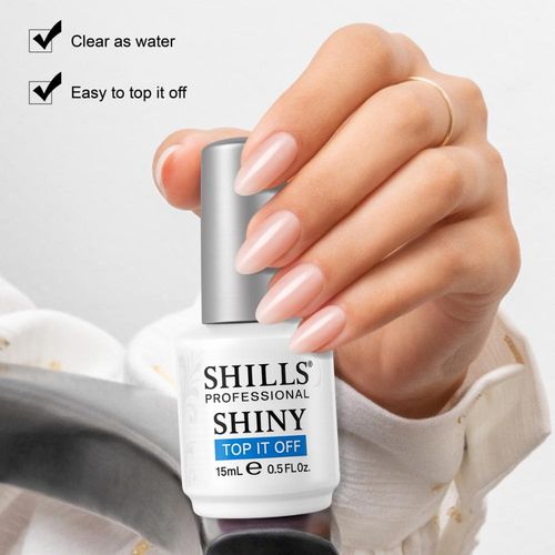 Buy Shills Professional Nail UV LED Shiny Top Coat Online