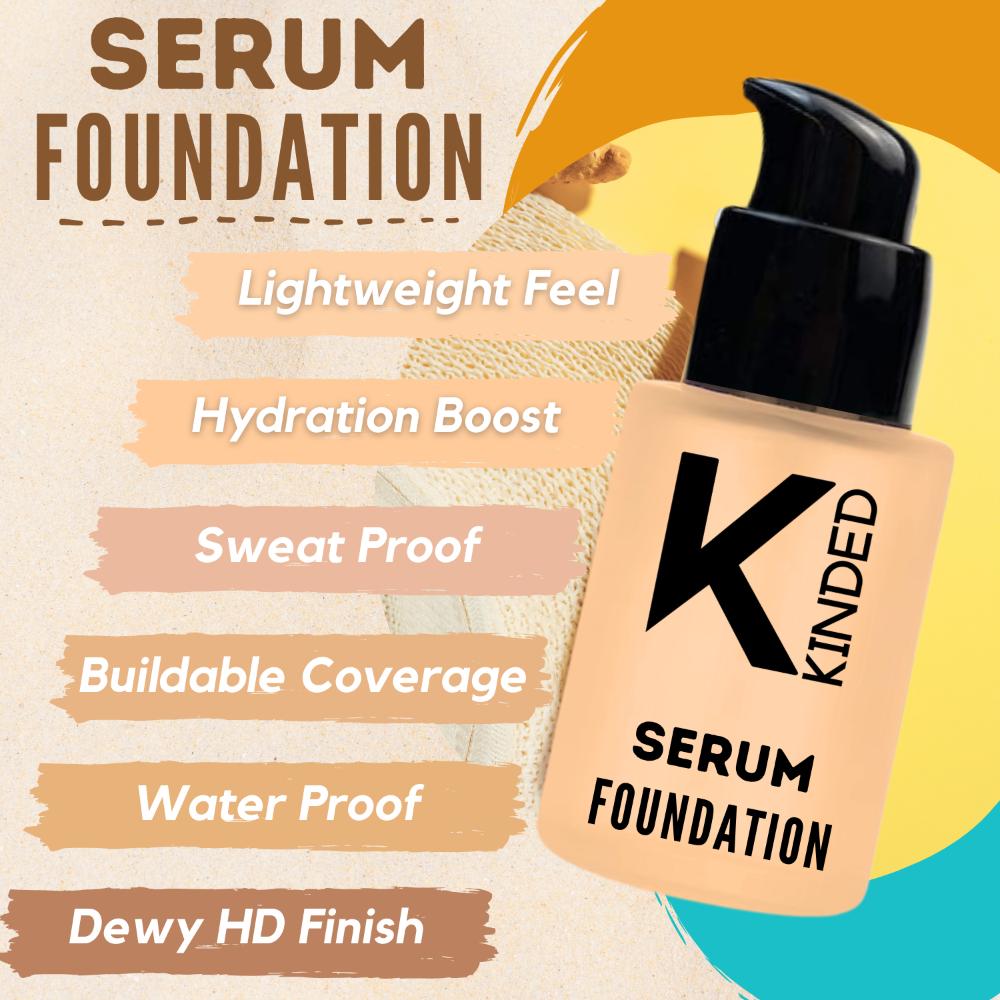 Buy KINDED Serum Foundation Makeup With Avocado Oil Vitamin E