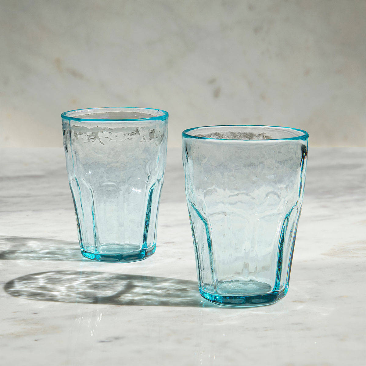 Ellementry Quoise Glass - Short (Set of 2)