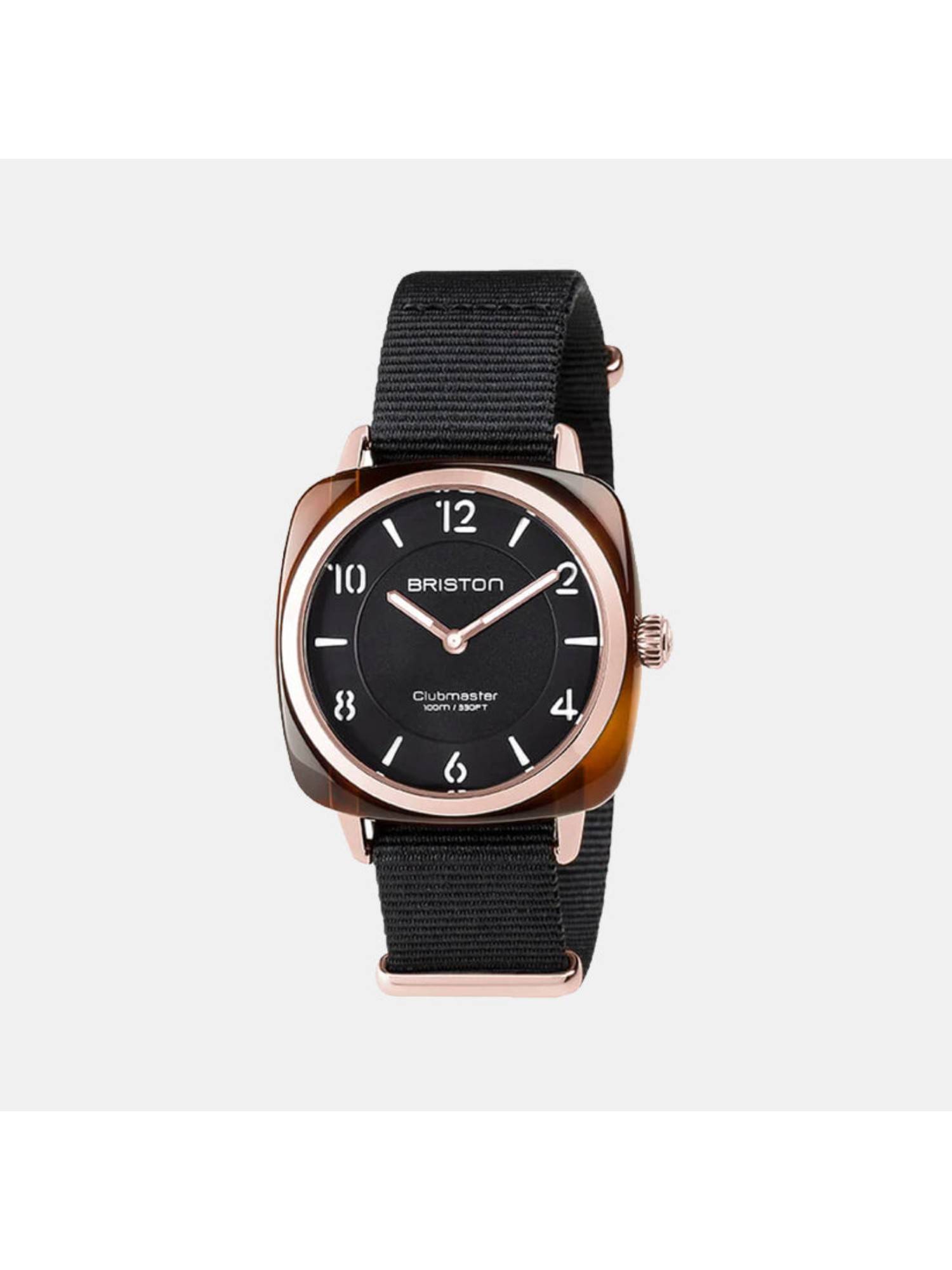 Briston Black Fabric Analog Watch (17536.Pra.T.1.Nb) (M)