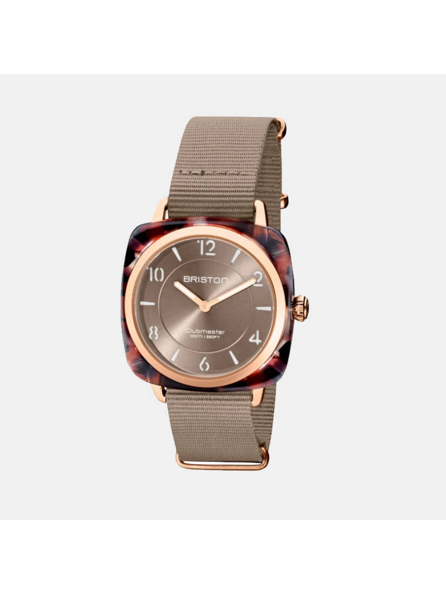 Briston Grey Fabric Analog Watch (21536.Pra.Ubr.30.Nt) (M)