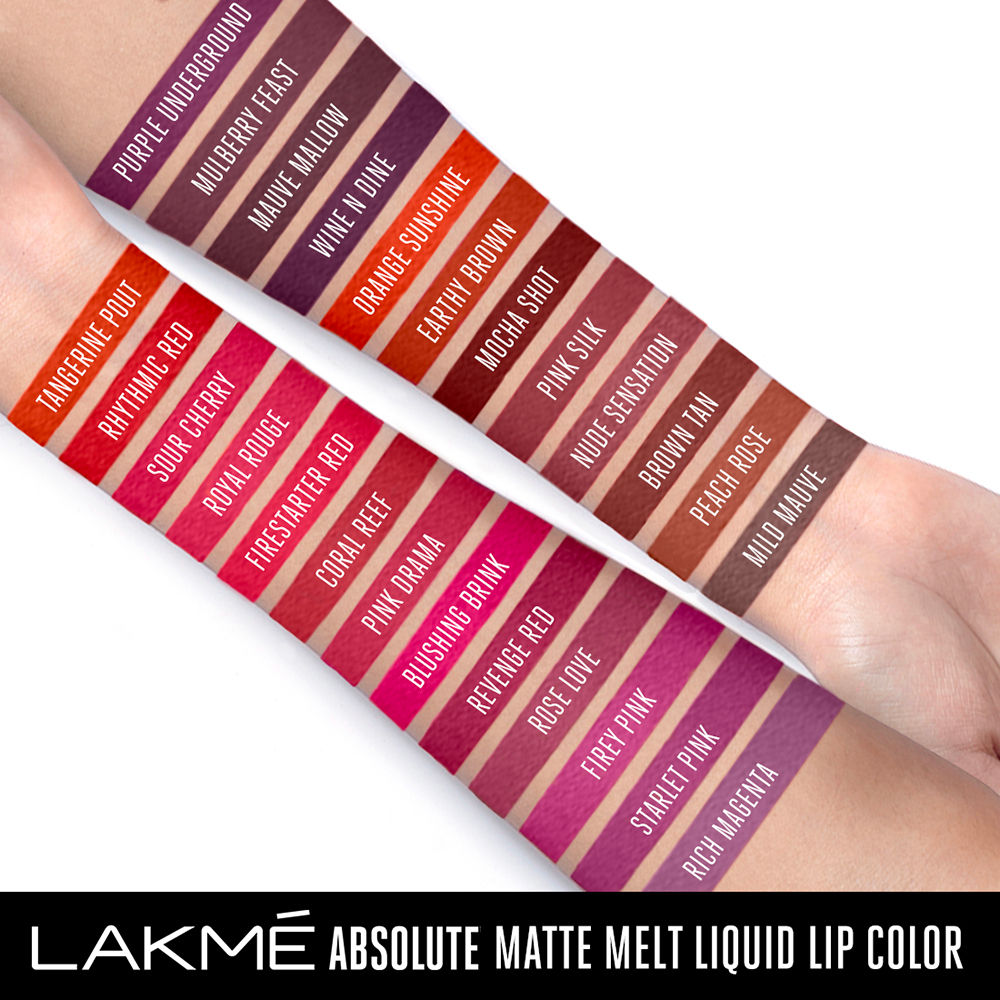 lakme pink silk liquid lipstick review