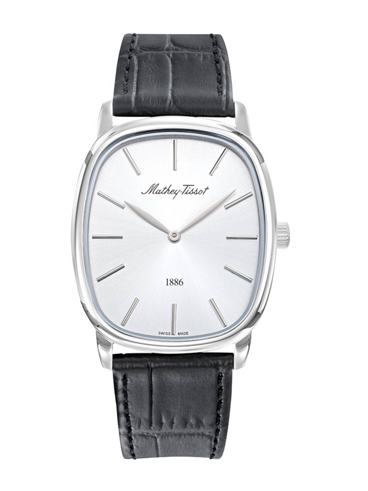 Mathey-Tissot Martin Stainless Steel White Dial Watch For Unisex -H7919ALS (Medium)