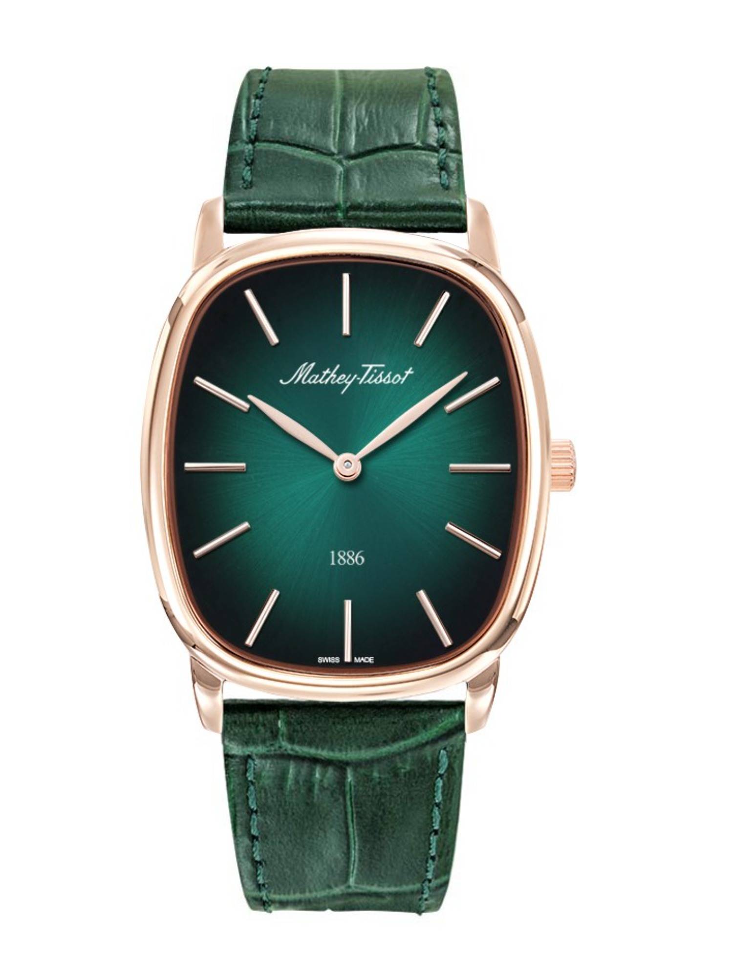 Miei T　0825 Buy Mathey-Tissot Martin Stainless Steel Green Dial Watch For