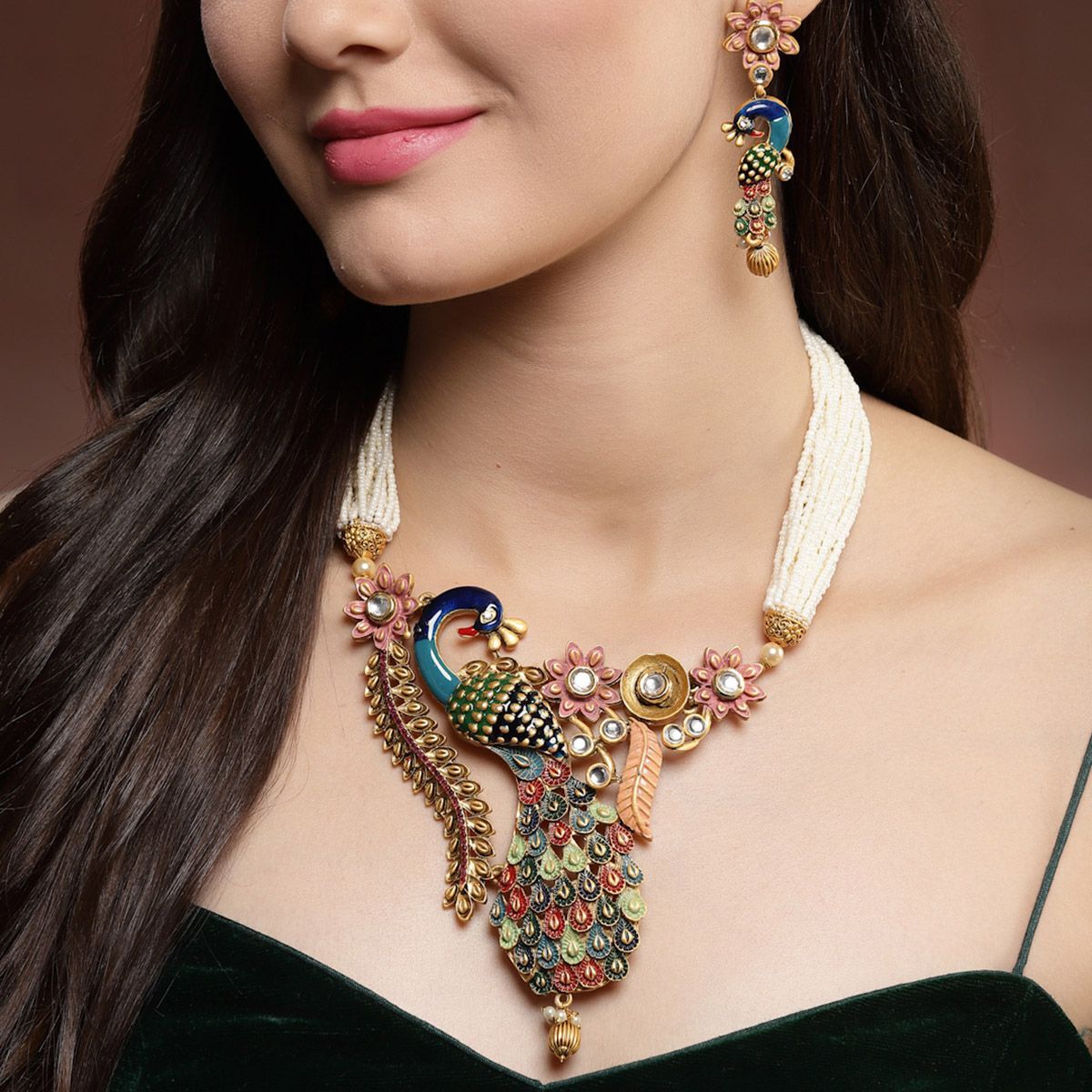 Buy Meenakari Earrings Online In India At Best Price Offers | Tata CLiQ
