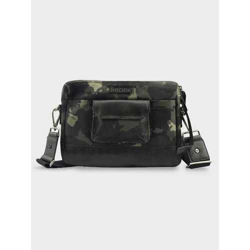 Buy Police Dark Green Black Color Camou Pack Up Envelop Bag Online