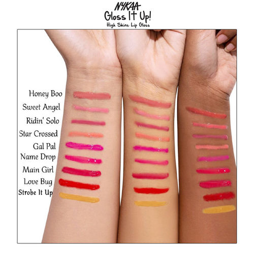 Nykaa Gloss It Up High Shine Lip Gloss 01 Honey Boo Buy Nykaa Gloss It Up High Shine Lip Gloss 01 Honey Boo Online At Best Price In India Nykaa Hey everyone, this is the review of the recently launched nykaa's serial kisser lip balms.