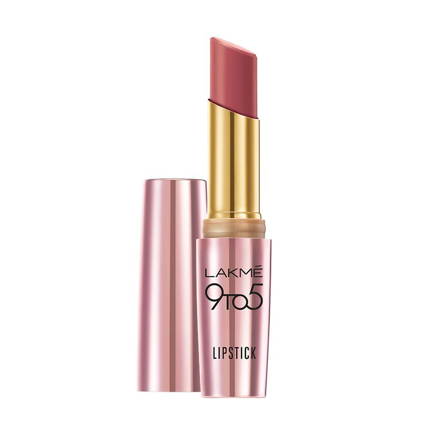 lakme 9 to 5 mauve lipstick