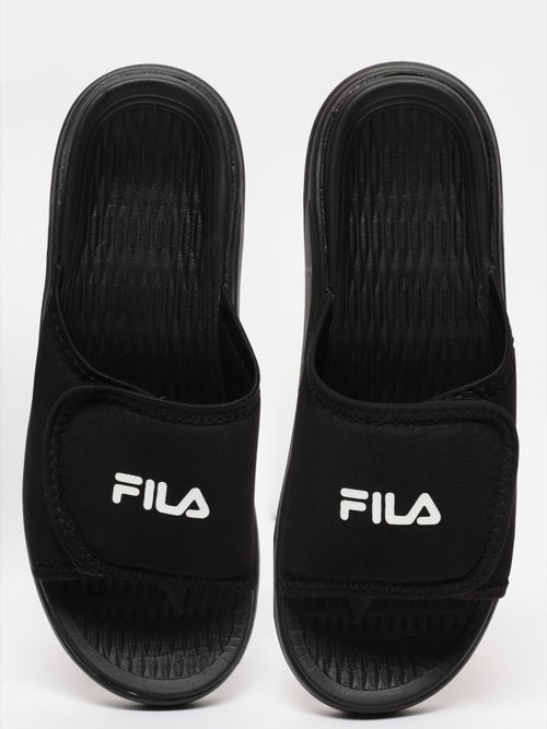 Buy FILA MEXROA Comfort Footwear Sliders Black Online