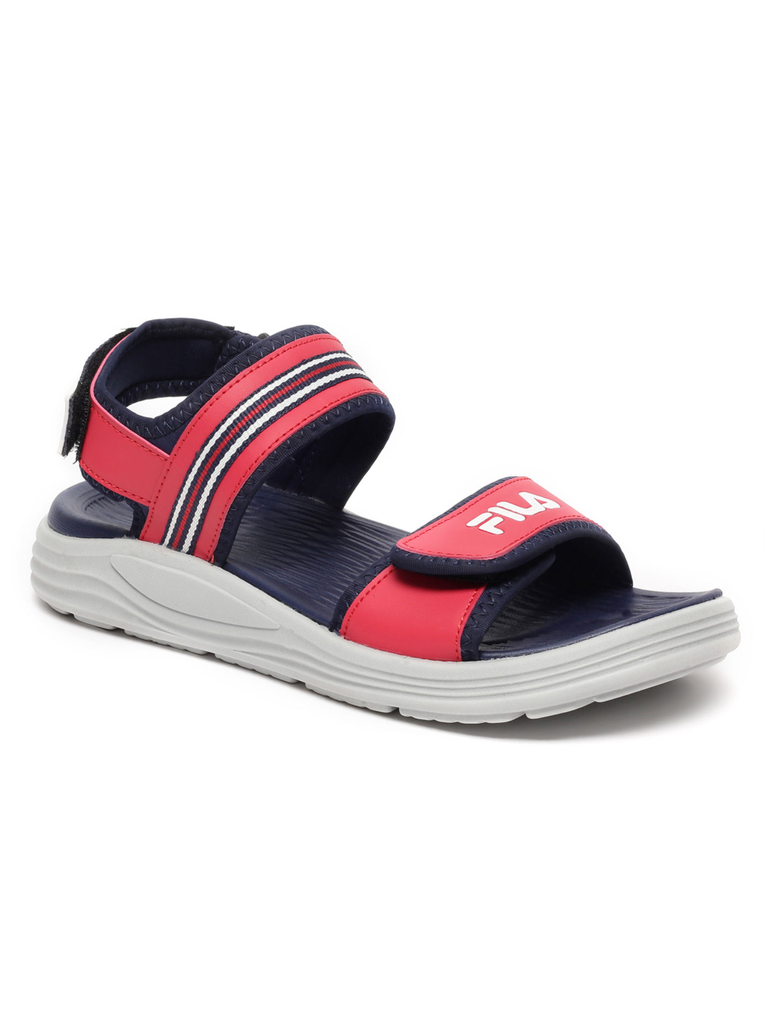 Fila red store sandals