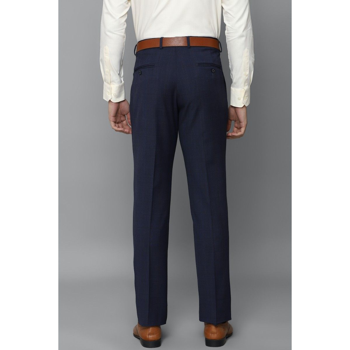 Lars Amadeus Men's Plaid Slim Fit Flat Front Check Office Dress Pants -  Walmart.com