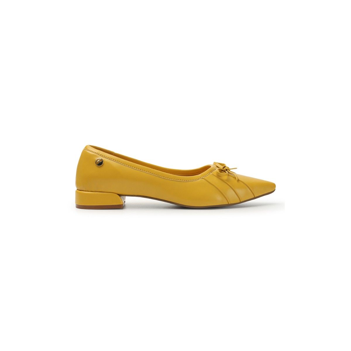 Yellow ballet online shoes