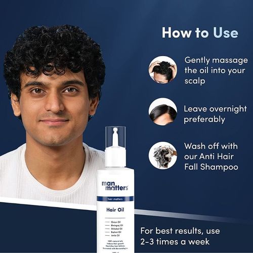 Man Matters Hair Growth Oil And Derma Roller For Men: Buy Man Matters Hair  Growth Oil And Derma Roller For Men Online at Best Price in India | Nykaa