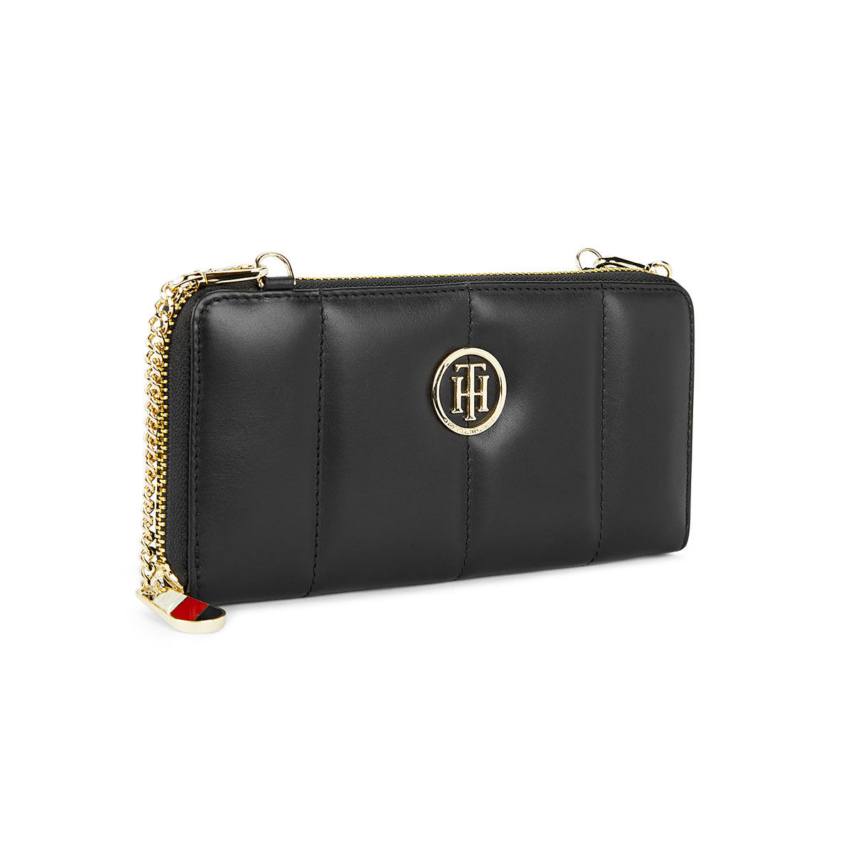 Tommy Hilfiger Black Polyurethane Women Wallet main image 1