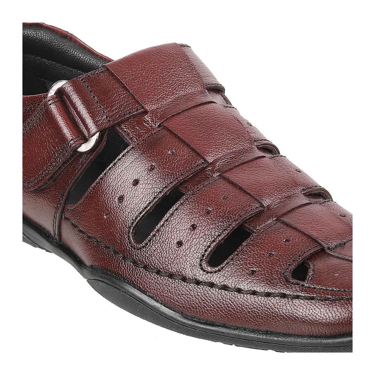 Mochi Men Tan Leather Outdoor Sandals-9 UK (43 EU) (18-9974) : Amazon.in:  Fashion